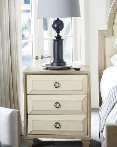 Bernhardt Santa Barbara Fabric-Trim Small Night Stand | Thumbnail 3 Bernhardt Santa Barbara Fabric-Trim Small Night Stand | Thumbnail 3