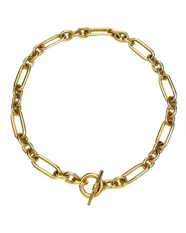 Ben-Amun Short Chain-Link Necklace | Thumbnail 1 Ben-Amun Short Chain-Link Necklace | Thumbnail 1