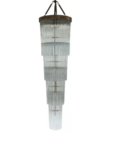 Global Views Rain Chandelier | Thumbnail 1 Global Views Rain Chandelier | Thumbnail 1
