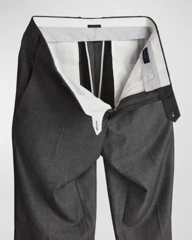 Zanella Men's Parker Classic Flat-Front Trousers | Thumbnail 16 Zanella Men's Parker Classic Flat-Front Trousers | Thumbnail 16