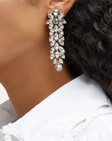 ben-amun Large Crystal Drop Earrings | Thumbnail 2 ben-amun Large Crystal Drop Earrings | Thumbnail 2