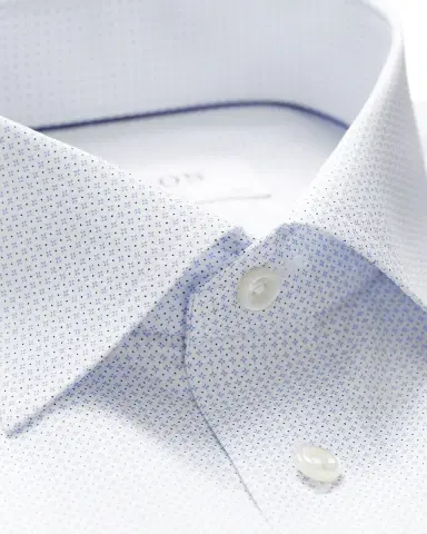 Eton Men's Contemporary-Fit Micro-Print Dress Shirt | Thumbnail 2 Eton Men's Contemporary-Fit Micro-Print Dress Shirt | Thumbnail 2