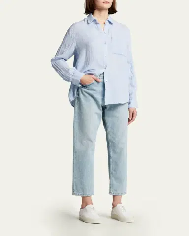 RAILS Ellis Gauze Cotton Button Down Shirt | Thumbnail 2 RAILS Ellis Gauze Cotton Button Down Shirt | Thumbnail 2