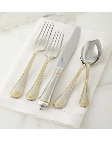 Juliska Berry & Thread Polished with Gold 5-Piece Place Setting | Thumbnail 3 Juliska Berry & Thread Polished with Gold 5-Piece Place Setting | Thumbnail 3