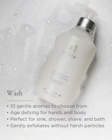 ZENTS 10 oz. Petal Ageless Aloe Moisture Wash | Thumbnail 3 ZENTS 10 oz. Petal Ageless Aloe Moisture Wash | Thumbnail 3