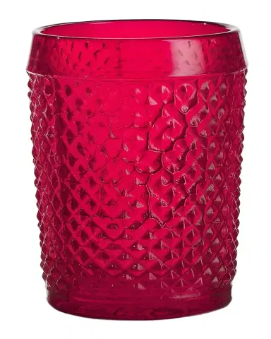 Vista Alegre Bicos Red Lowball Glass | Thumbnail 1 Vista Alegre Bicos Red Lowball Glass | Thumbnail 1
