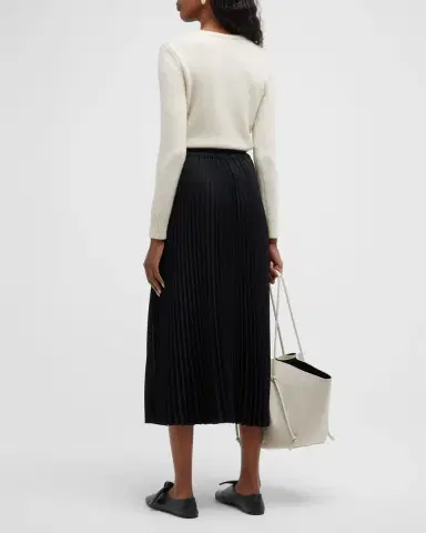 Co Pleated Midi Skirt | Thumbnail 2 Co Pleated Midi Skirt | Thumbnail 2