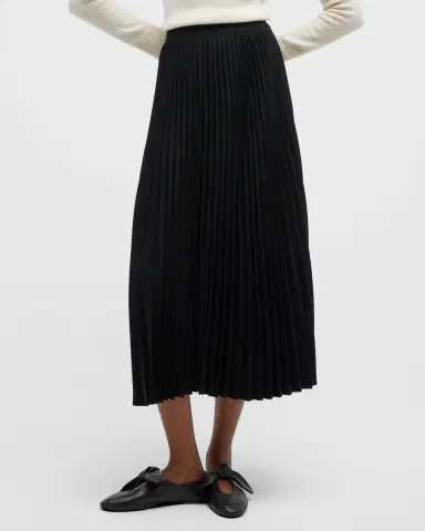 Co Pleated Midi Skirt | Thumbnail 6 Co Pleated Midi Skirt | Thumbnail 6
