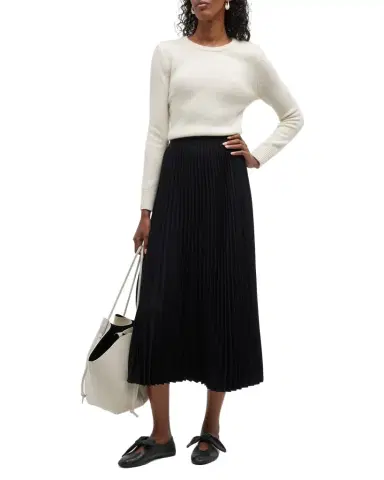 Co Pleated Midi Skirt | Thumbnail 1 Co Pleated Midi Skirt | Thumbnail 1
