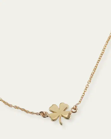 Jennifer Meyer 18k Yellow Gold Mini Clover Chain Bracelet | Thumbnail 3 Jennifer Meyer 18k Yellow Gold Mini Clover Chain Bracelet | Thumbnail 3
