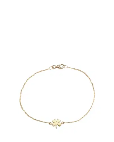 Jennifer Meyer 18k Yellow Gold Mini Clover Chain Bracelet | Thumbnail 1 Jennifer Meyer 18k Yellow Gold Mini Clover Chain Bracelet | Thumbnail 1