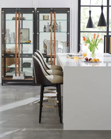 Caracole Another Round Counter Stool, 25" | Thumbnail 2 Caracole Another Round Counter Stool, 25" | Thumbnail 2