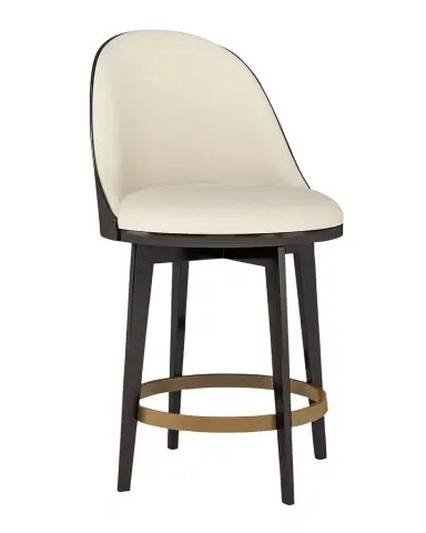 Caracole Another Round Counter Stool, 25" | Thumbnail 1 Caracole Another Round Counter Stool, 25" | Thumbnail 1