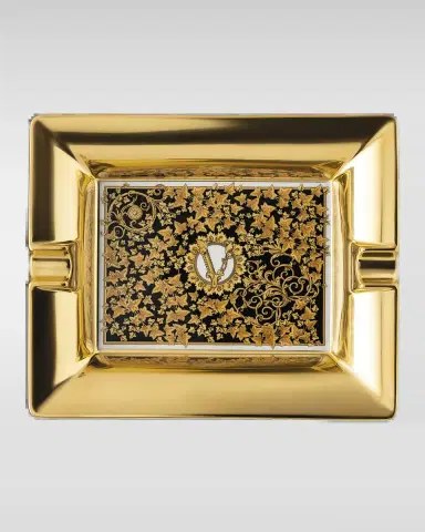 Versace Barocco Mosaic Ashtray - 6.25" | Thumbnail 2 Versace Barocco Mosaic Ashtray - 6.25" | Thumbnail 2