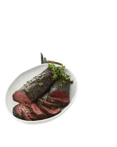 Perini Ranch Mesquite Smoked Peppered Beef Tenderloin | Thumbnail 1 Perini Ranch Mesquite Smoked Peppered Beef Tenderloin | Thumbnail 1
