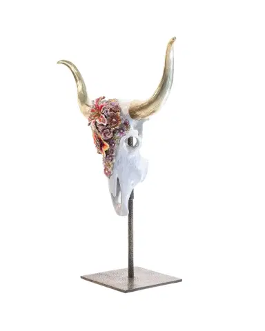 Jay Strongwater Mounted Longhorn Skull With Flowers Objet | Thumbnail 1 Jay Strongwater Mounted Longhorn Skull With Flowers Objet | Thumbnail 1