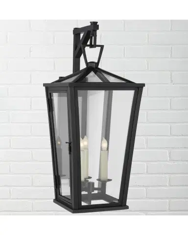 Visual Comfort Signature Darlana 27" 3-Light Bracketed Wall Lantern by Chapman & Myers | Thumbnail 2 Visual Comfort Signature Darlana 27" 3-Light Bracketed Wall Lantern by Chapman & Myers | Thumbnail 2