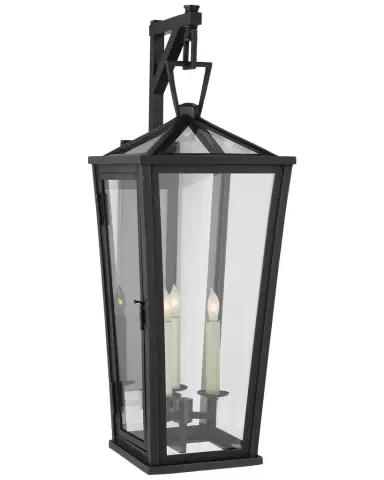 Visual Comfort Signature Darlana 27" 3-Light Bracketed Wall Lantern by Chapman & Myers | Thumbnail 1 Visual Comfort Signature Darlana 27" 3-Light Bracketed Wall Lantern by Chapman & Myers | Thumbnail 1