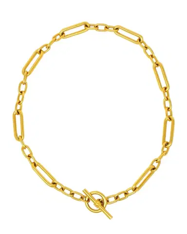 Ben-Amun Gold Oval Link Chain Necklace | Thumbnail 1 Ben-Amun Gold Oval Link Chain Necklace | Thumbnail 1