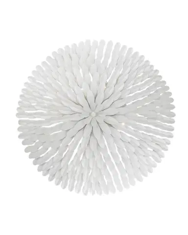 Crystorama Broche 8-Light Matte White Ceiling Mount | Thumbnail 1 Crystorama Broche 8-Light Matte White Ceiling Mount | Thumbnail 1