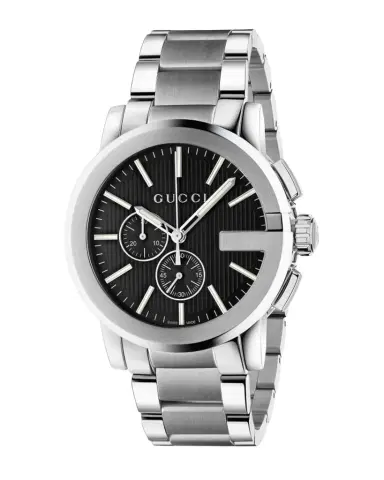 Gucci 44mm G-Chrono Stainless Steel Bracelet Watch | Thumbnail 1 Gucci 44mm G-Chrono Stainless Steel Bracelet Watch | Thumbnail 1
