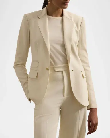Ralph Lauren Collection Parker Wool Crepe Jacket | Thumbnail 7 Ralph Lauren Collection Parker Wool Crepe Jacket | Thumbnail 7
