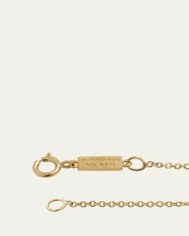 Jennifer Meyer 18k Mini Diamond Four-Leaf Clover Necklace | Thumbnail 4 Jennifer Meyer 18k Mini Diamond Four-Leaf Clover Necklace | Thumbnail 4