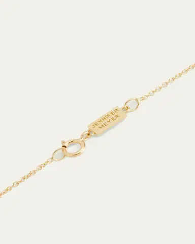 Jennifer Meyer 18k Mini Evil Eye Necklace | Thumbnail 4 Jennifer Meyer 18k Mini Evil Eye Necklace | Thumbnail 4