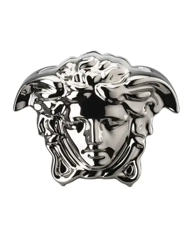 Versace Medusa Grande Vase in Silver - 3.5" | Thumbnail 1 Versace Medusa Grande Vase in Silver - 3.5" | Thumbnail 1