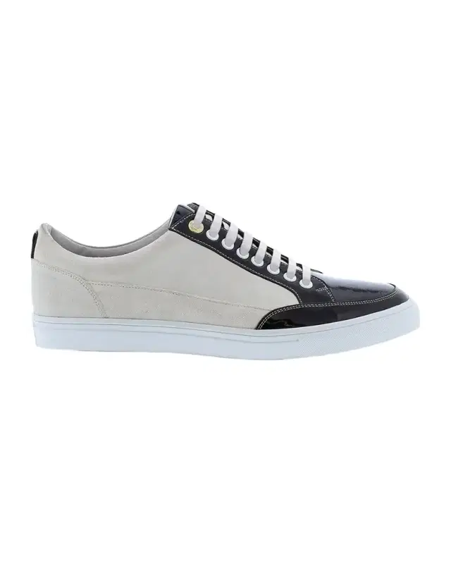 Men's Buffet Suede/Leather Low-Top Sneakers Men's Buffet Suede/Leather Low-Top Sneakers