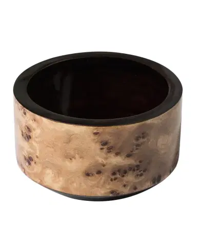 LADORADA Burl Veneer Bottle Coaster | Thumbnail 1 LADORADA Burl Veneer Bottle Coaster | Thumbnail 1