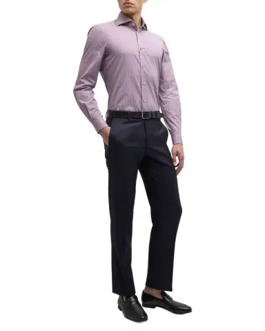 ZANELLA Men's Devon Wool Serge Trousers | Thumbnail 1 ZANELLA Men's Devon Wool Serge Trousers | Thumbnail 1