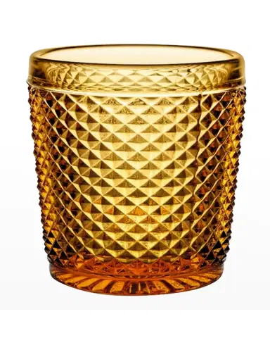 Vista Alegre Bicos Amber Lowball Glass | Thumbnail 2 Vista Alegre Bicos Amber Lowball Glass | Thumbnail 2