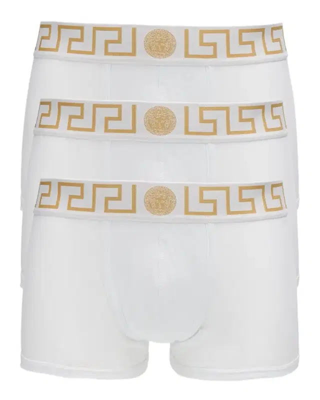 Men 's 3-Pack Low Rise Greca Trunk Men 's 3-Pack Low Rise Greca Trunk