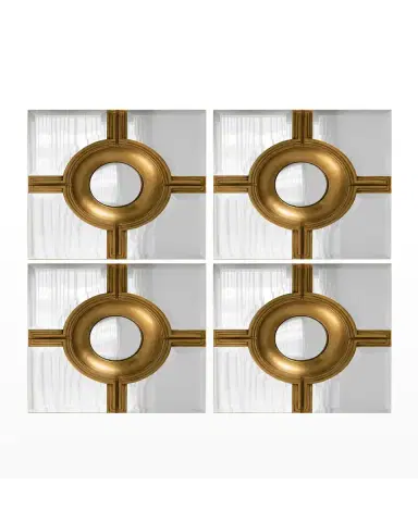 John-Richard Collection Reflections Mirror, 21"Sq. | Thumbnail 4 John-Richard Collection Reflections Mirror, 21"Sq. | Thumbnail 4
