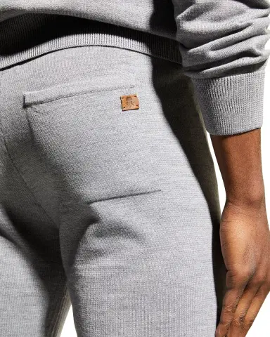 Corneliani Men's Wool-Blend Jogger Pants | Thumbnail 5 Corneliani Men's Wool-Blend Jogger Pants | Thumbnail 5
