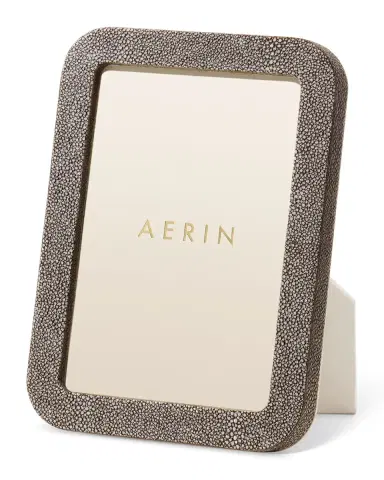 AERIN Modern Faux Shagreen Frame | Thumbnail 2 AERIN Modern Faux Shagreen Frame | Thumbnail 2