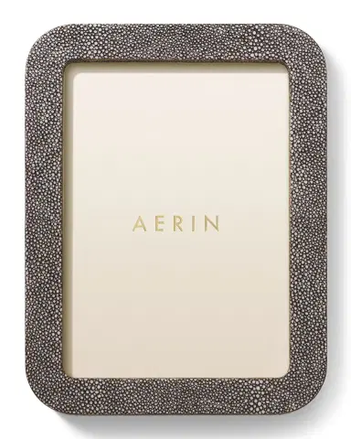 AERIN Modern Faux Shagreen Frame | Thumbnail 3 AERIN Modern Faux Shagreen Frame | Thumbnail 3