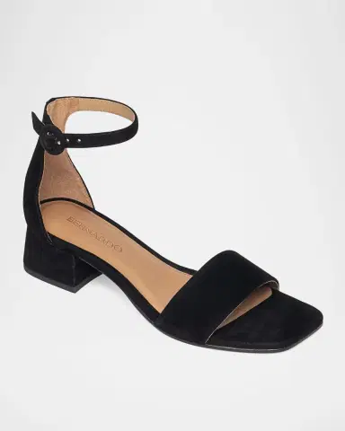 Bernardo Jalena Suede Ankle-Strap Sandals | Thumbnail 2 Bernardo Jalena Suede Ankle-Strap Sandals | Thumbnail 2