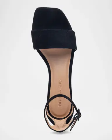Bernardo Jalena Suede Ankle-Strap Sandals | Thumbnail 4 Bernardo Jalena Suede Ankle-Strap Sandals | Thumbnail 4