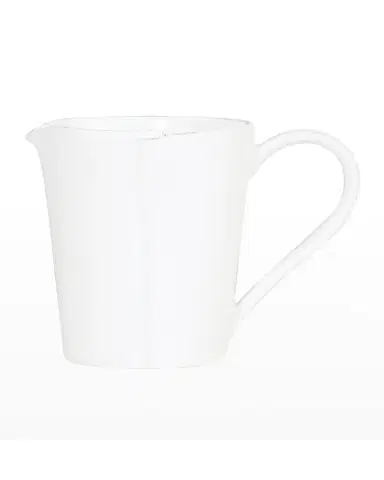 Vietri Melamine Lastra White Pitcher | Thumbnail 3 Vietri Melamine Lastra White Pitcher | Thumbnail 3
