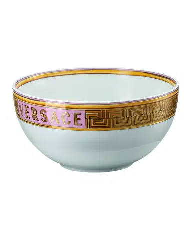 Versace Medusa Amplified Pink Coin Cereal Bowl | Thumbnail 3 Versace Medusa Amplified Pink Coin Cereal Bowl | Thumbnail 3