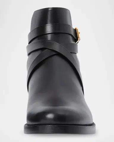 Burberry Pryle Equestrian Check Ankle Booties | Thumbnail 8 Burberry Pryle Equestrian Check Ankle Booties | Thumbnail 8