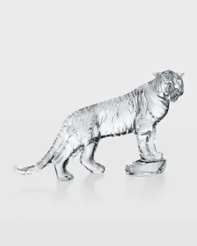 Baccarat Roaring Bengal Tiger Figurine | Thumbnail 4 Baccarat Roaring Bengal Tiger Figurine | Thumbnail 4