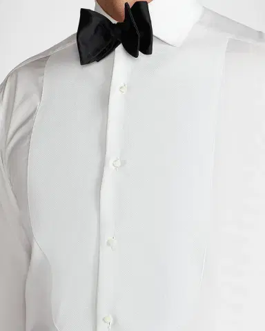 Ralph Lauren Purple Label Piqué-Bib French Cuff Tuxedo Shirt | Thumbnail 5 Ralph Lauren Purple Label Piqué-Bib French Cuff Tuxedo Shirt | Thumbnail 5
