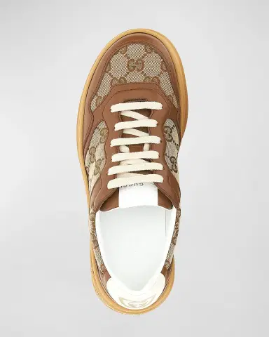 Gucci GG Canvas Low-Top Sneakers | Thumbnail 3 Gucci GG Canvas Low-Top Sneakers | Thumbnail 3