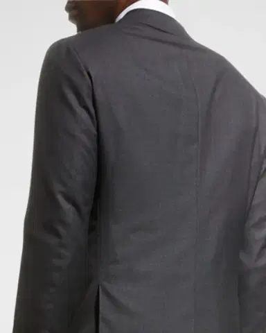 Kiton Men's Two-Piece Solid Wool Suit | Thumbnail 5 Kiton Men's Two-Piece Solid Wool Suit | Thumbnail 5