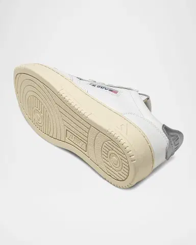 Autry Medalist Low-Top Bicolor Leather Sneakers | Thumbnail 4 Autry Medalist Low-Top Bicolor Leather Sneakers | Thumbnail 4