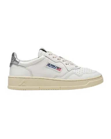 Autry Medalist Low-Top Bicolor Leather Sneakers | Thumbnail 1 Autry Medalist Low-Top Bicolor Leather Sneakers | Thumbnail 1