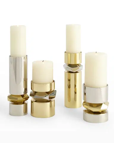 Global Views Romano Short Candle Holder | Thumbnail 2 Global Views Romano Short Candle Holder | Thumbnail 2